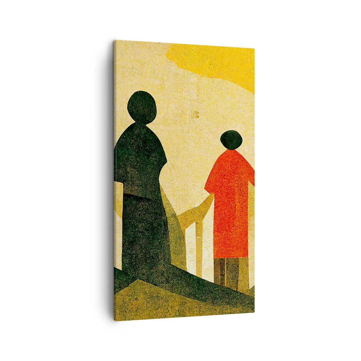 Canvastavla - Bild på duk - Det är fortfarande långt kvar - 45x80 cm