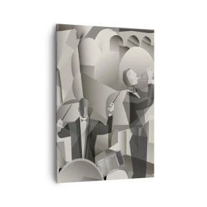 Canvastavla - Bild på duk - I ljudrummet - 70x100 cm