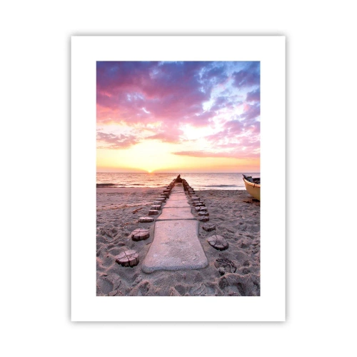 Affisch - En stund av djup upplevelse - 30x40 cm