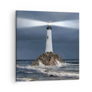 Canvastavla - Bild på duk - Här...här...här! - 50x50 cm