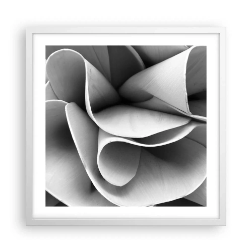 Affisch i vit ram - Det händer i rummet - 50x50 cm