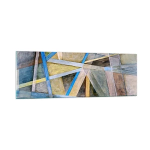 Glastavla - Bild på glas - Rakt fram eller diagonalt? - 90x30 cm