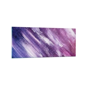 Glastavla - Bild på glas - När solig vind blåser - 120x50 cm
