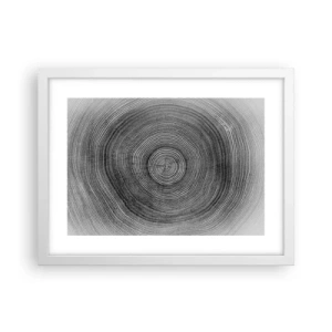 Affisch i vit ram - Ett tecken i tiden - 40x30 cm