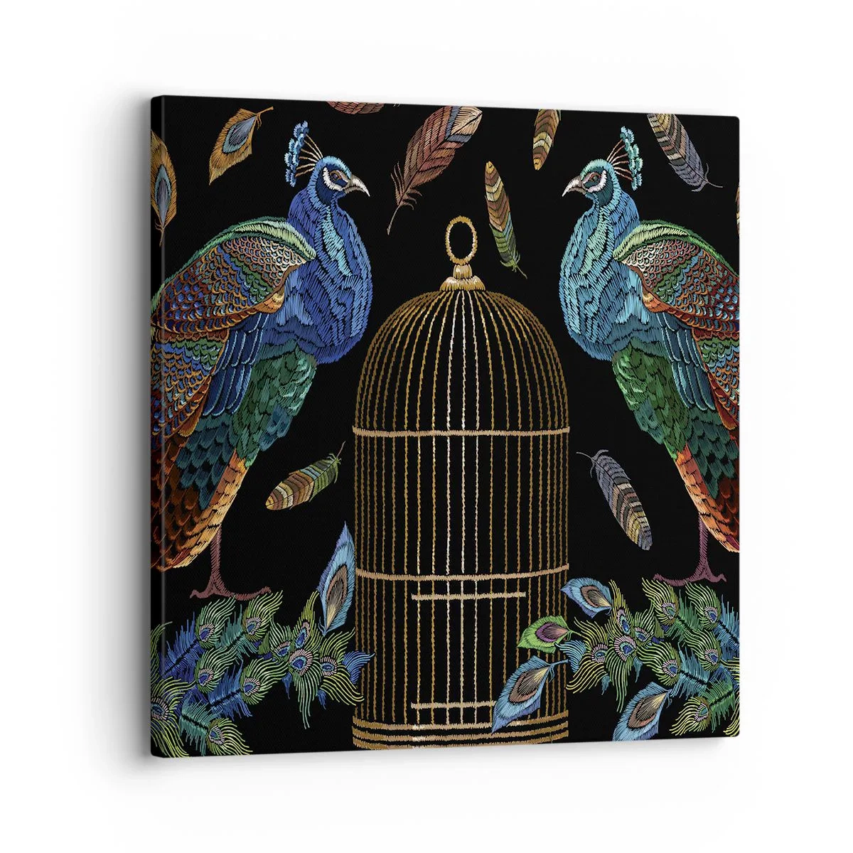 Canvastavla - Bild på duk - I kungliga kläder - 30x30 cm