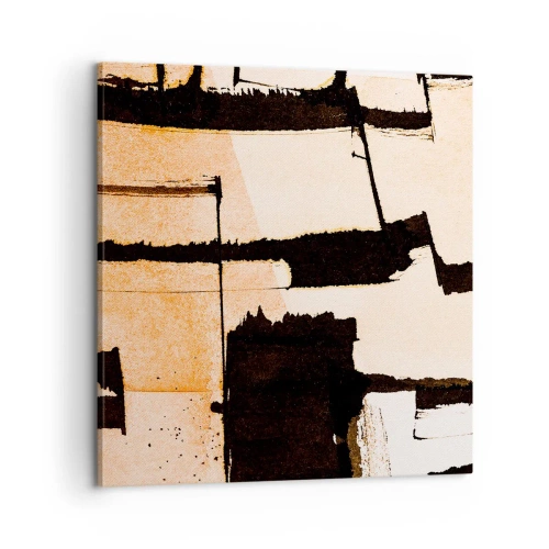 Canvastavla - Bild på duk - Ändå ordning - 60x60 cm