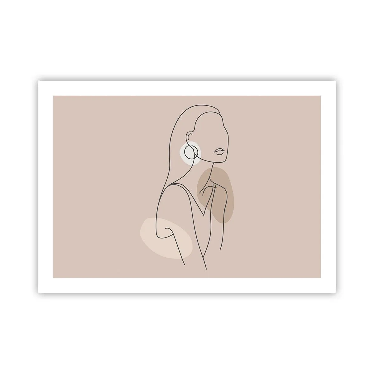 Affisch - Flickaktighetens ikon - 70x50 cm