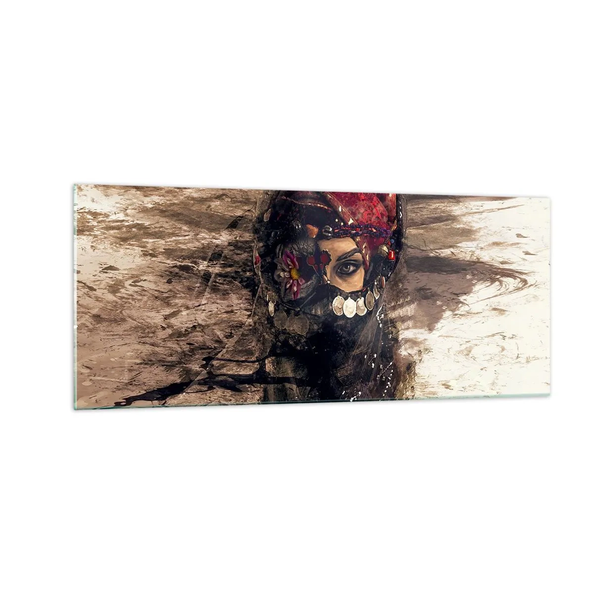 Glastavla - Bild på glas - Minst intrigerande - 100x40 cm