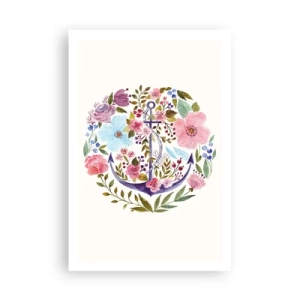 Affisch - En seglares goda sömn - 61x91 cm