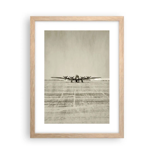 Affisch i ram av ljusek - Redo som vanligt - 30x40 cm