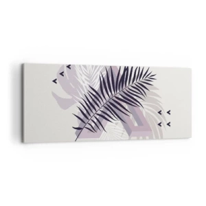 Canvastavla - Bild på duk - Skuggans skugga - 100x40 cm