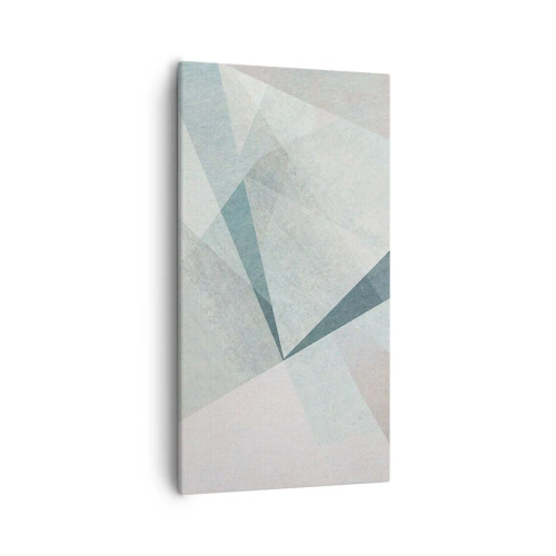 Canvastavla - Bild på duk - Lugnt trots dynamiskt - 55x100 cm