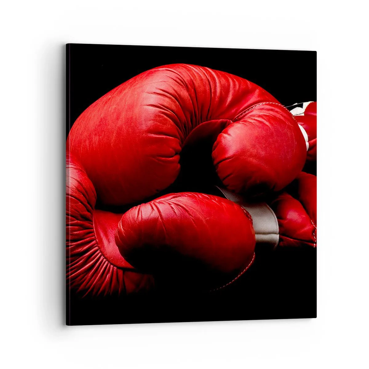 Canvastavla - Bild på duk - Kampens emotioner bakom oss - 70x70 cm