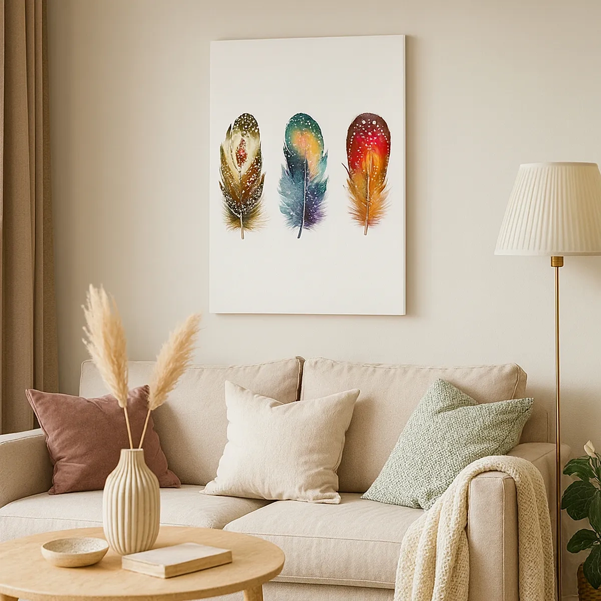 Canvastavla - Bild på duk - Ritualer, seder, hemligheter - 50x70 cm