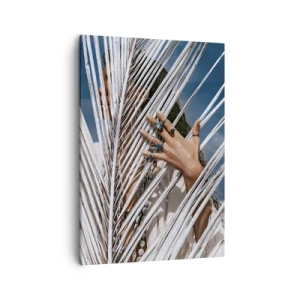 Canvastavla - Bild på duk - Schamanens flickvän? - 50x70 cm