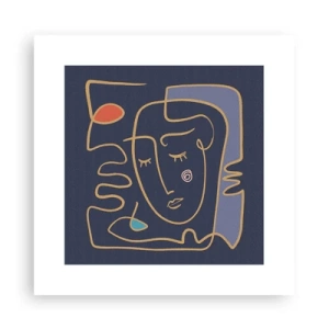 Affisch - I drömmarnas värld - 30x30 cm