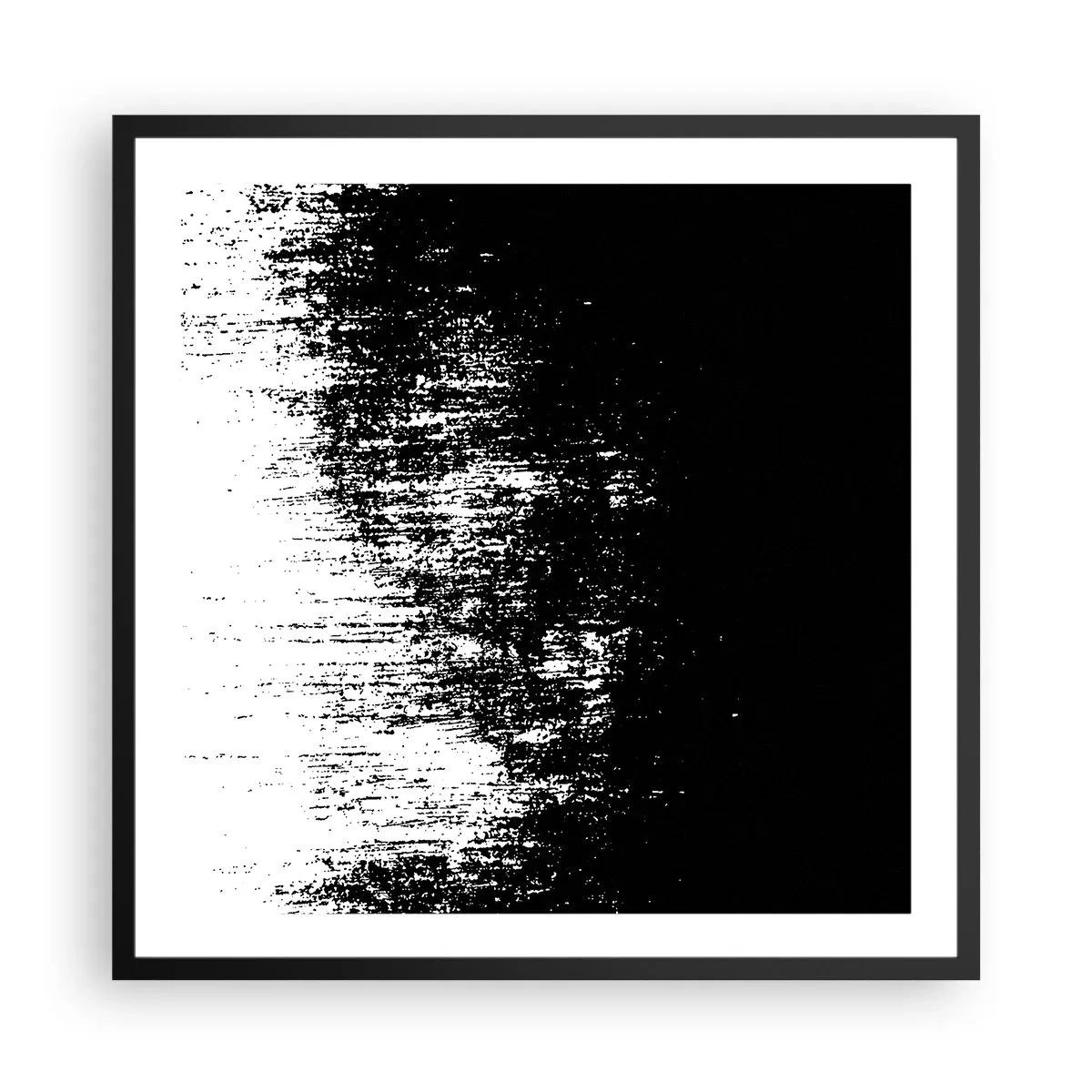 Affisch i svart ram - Och vinnare är... - 60x60 cm