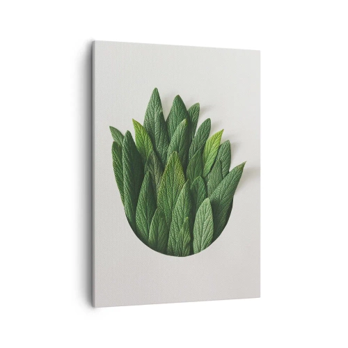 Canvastavla - Bild på duk - Ostoppbar nyfikenhet - 50x70 cm