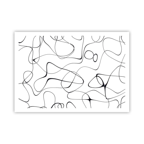 Affisch - Livets stigar, ödets tur - 100x70 cm
