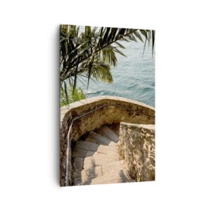 Canvastavla - Bild på duk - Under Italiens sol - 80x120 cm