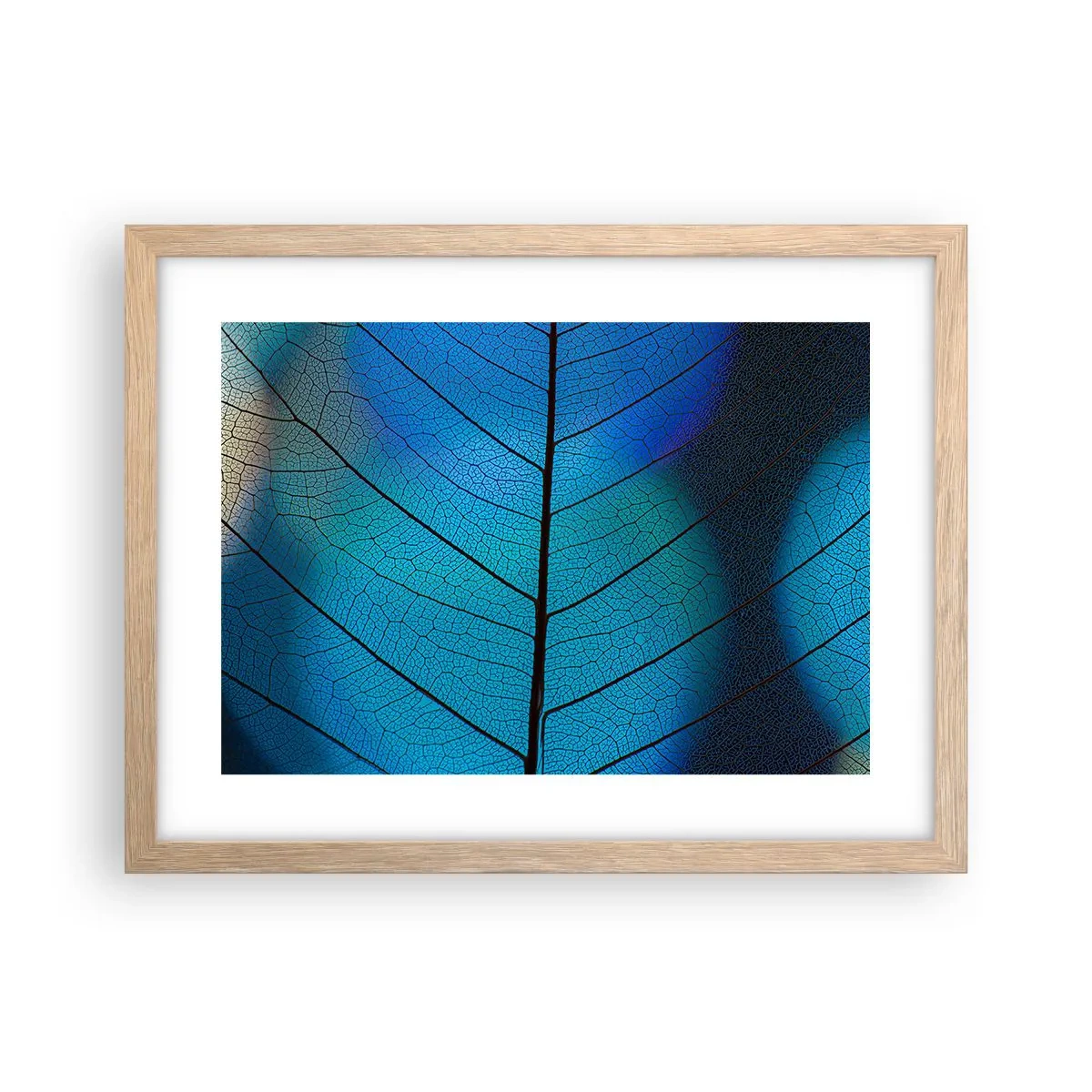 Affisch i ram av ljusek - Invecklad konstruktion - 40x30 cm