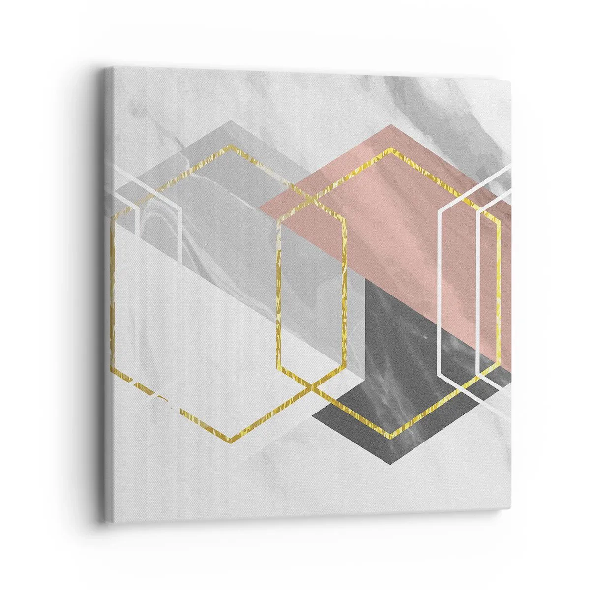 Canvastavla - Bild på duk - Kedjekomposition - 30x30 cm