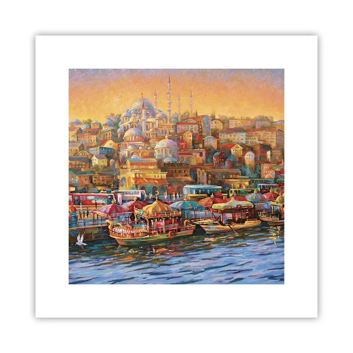 Affisch - Istanbul-berättelse - 30x30 cm