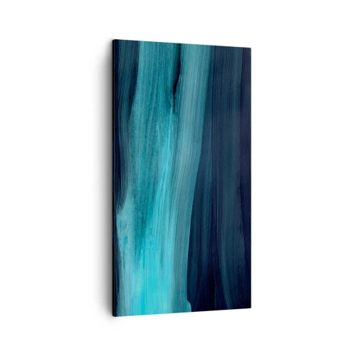 Canvastavla - Bild på duk - Flyt med strömmen - 45x80 cm