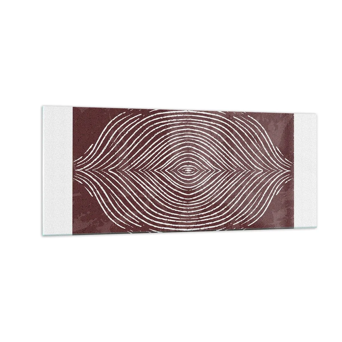 Glastavla - Bild på glas - Rymden talar - 100x40 cm