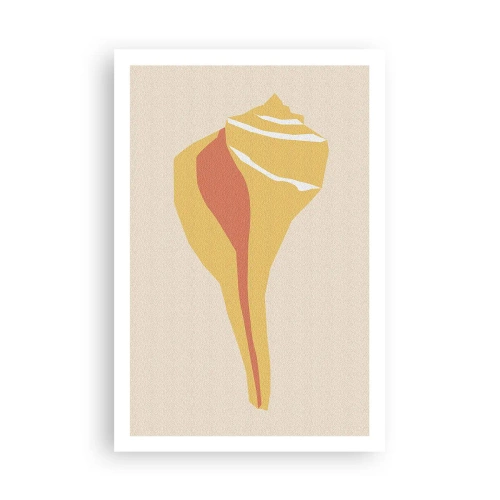 Affisch - Organisk abstraktion - tillväxt - 61x91 cm