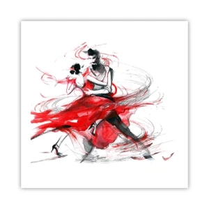 Affisch - Tango - passionens rytm - 60x60 cm