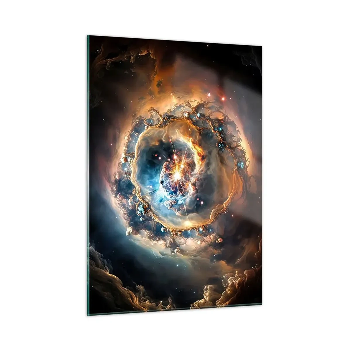 Glastavla - Bild på glas - Början - 50x70 cm