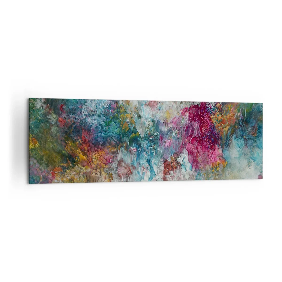 Canvastavla - Bild på duk - I full blom - 160x50 cm