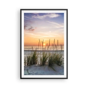 Affisch i svart ram - Titta, tänk, känn - 61x91 cm