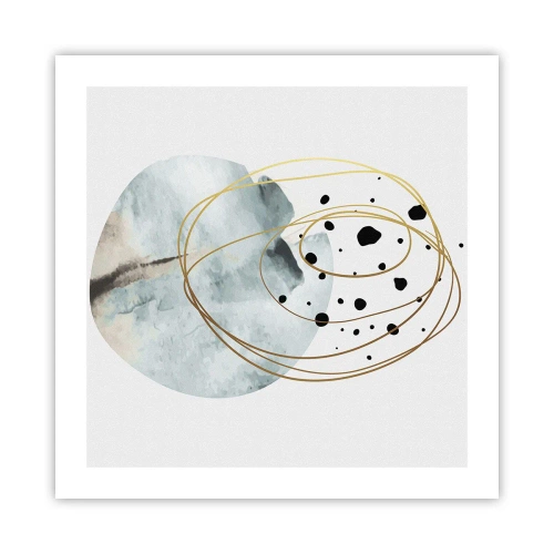 Affisch - I rummets famn - 50x50 cm