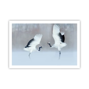 Affisch - Dansen i dimman - 91x61 cm