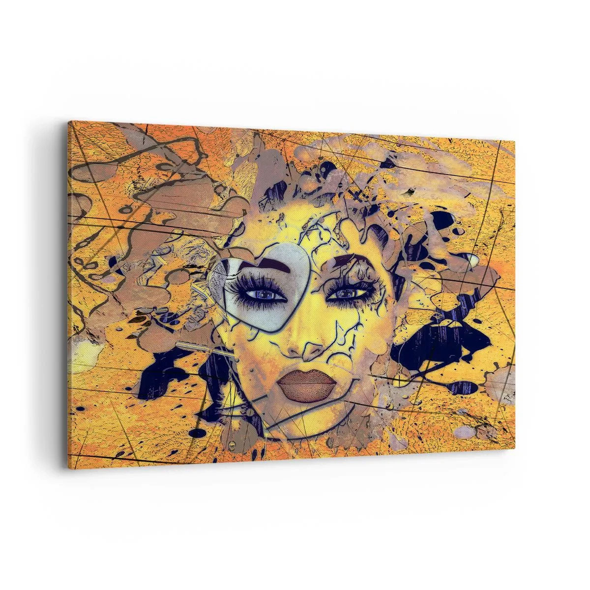Canvastavla - Bild på duk - Solig skönhet - 100x70 cm