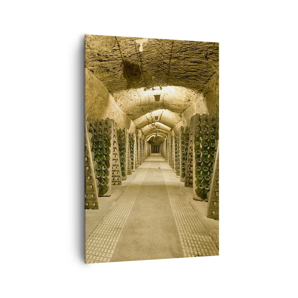 Canvastavla - Bild på duk - Smakens uppståndelse - 80x120 cm