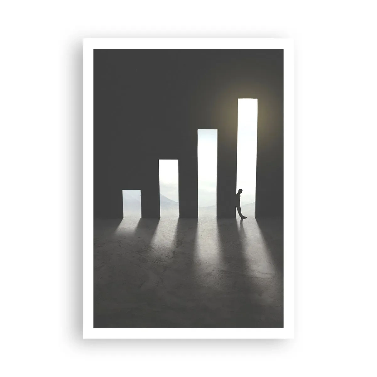 Affisch - Framgång - ett intryck - 70x100 cm