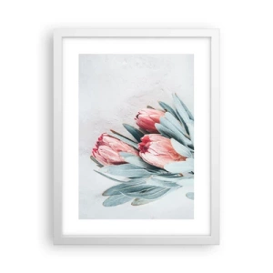 Affisch i vit ram - Generad av sin skönhet - 30x40 cm