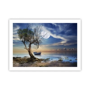 Affisch - Är det slut eller början? - 70x50 cm