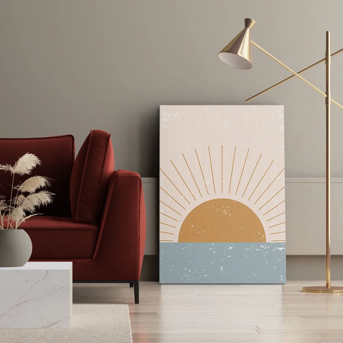 Canvastavla - Bild på duk - Vardagens under - 70x100 cm