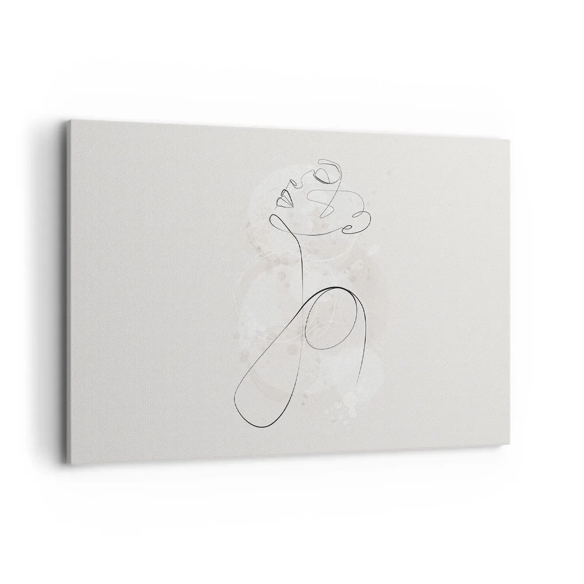 Canvastavla - Bild på duk - Skönhetens spiral - 100x70 cm