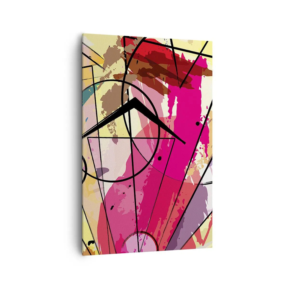 Canvastavla - Bild på duk - Explosion  - 80x120 cm