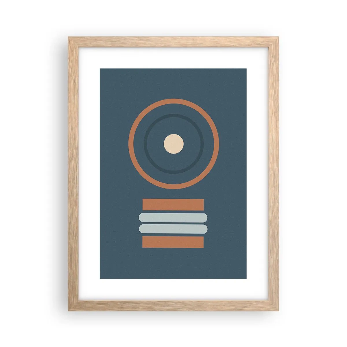 Affisch i ram av ljusek - Sakens kärna - 30x40 cm