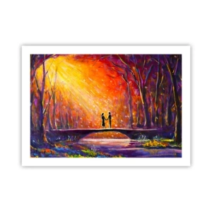 Affisch - Himlen älskar också dem - 70x50 cm