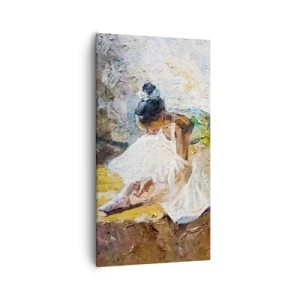 Canvastavla - Bild på duk - Från Degas tavla - 55x100 cm