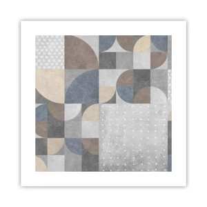 Affisch - Keramisk fantasi - 40x40 cm