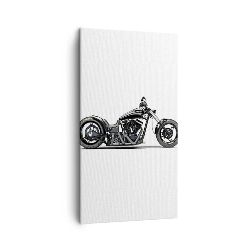 Canvastavla - Bild på duk - För dem som älskar friheten - 45x80 cm