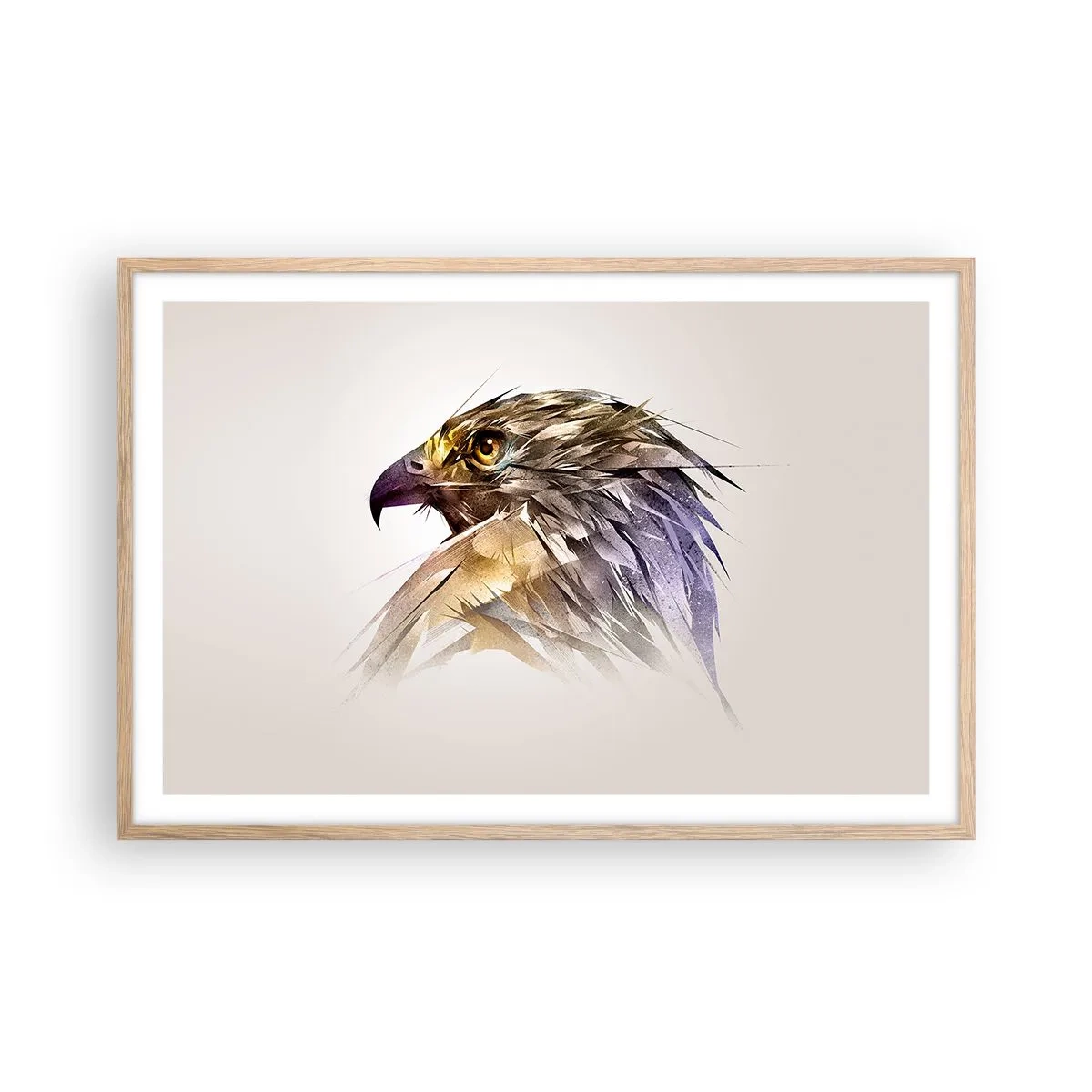 Affisch i ram av ljusek - En kämpes porträtt - 91x61 cm